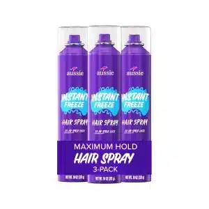 Aussie Instant Freeze Non-Aerosol Hairspray 8.5 Oz (Pack of 3) : Hair Shampoos