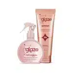 glaze Hair Shine Bundle – Glaziplex Super Bond Repair Treatment & Mirror 4-in-1 Shine Spray – Strengthens, Conditions & Adds Shine – For All Hair Types, Color S